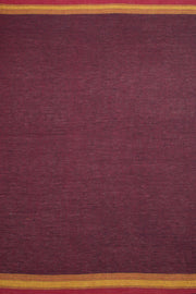 Dark Moss Green Handloom Bhujodi Kala Cotton Saree 10063044