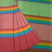 Multi Colour Handloom Dhaniakhali Cotton Saree 10063799