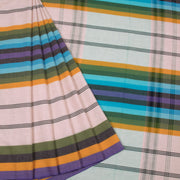 Multi Colour Handloom Dhaniakhali Cotton Saree 10063803