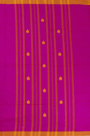 Magenta Handloom Chettinad Cotton Saree 10072569