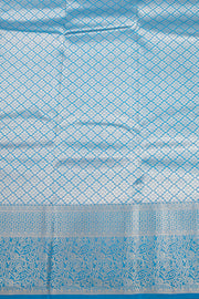 Yellow Handloom Kanjivaram Blended Silk Saree 10072899