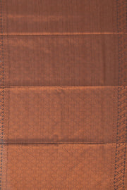 Neon Pink Jute Weave Kanjivaram Vegan Silk Saree 10074638