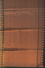 Mint Green Jute Weave Kanjivaram Vegan Silk Saree 10074643