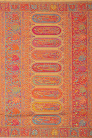 Cream Handloom Kashmir Kani Silk Saree 10075403