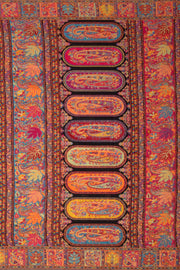 Black Handloom Kashmir Kani Silk Saree 10075404