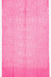 Pink Bandhani Mukaish Embroidery 3 - Piece Salwar Suit Material  10075467