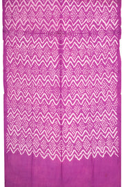 Violet Bandhani Mirror Work 3 Piece Salwar Suit Material  10075473