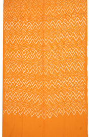 Yellow Bandhani Mirror Work 3 Piece Salwar Suit Material 10075483