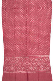 Green Bandhani Mirror Work 3 Piece Salwar Suit Material 10075484