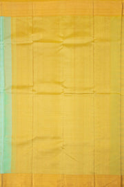 Turquoise Green Nakashi Kanjivaram Silk Saree 10075523