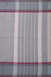 Grey Handloom Chettinad Cotton Saree 10075807