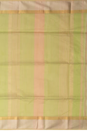 Green Maheshwari Silk Cotton Saree 10076362