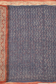 Red Kota Silk Cotton Saree Without Blouse 10076921