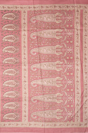 Mauve Pink Kashmiri Printed Silk Saree 10076943