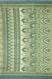 Green Kashmiri Printed Silk Saree 10076944