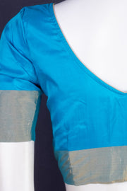Blue Kanjivaram Soft Silk Blouse 10076978