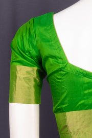 Green Kanjivaram Soft Silk Blouse 10076985