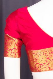 Red Kanjivaram Soft Silk Blouse 10076986