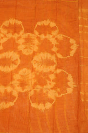 Yellow Handcrafted Sungudi Cotton Saree 10077121