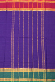 Violet Handloom Chettinad Cotton Saree 10077335