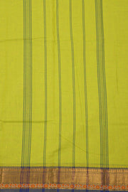 Green Handloom Chettinad Cotton Saree 10077342