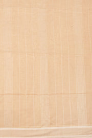 Beige Maheshwari Silk Cotton Saree 10077564