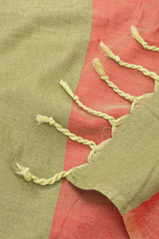 Green Bengal Handwoven Cotton Saree 10077699