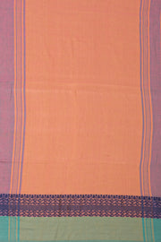 Lavender Bengal Handwoven Cotton Saree 10077701