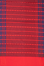Blue Bengal Handwoven Cotton Saree 10077703
