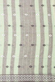 Green Bengal Handwoven Cotton Saree 10077708