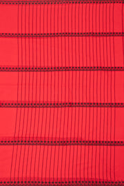 Red Bengal Handwoven Cotton Saree 10077711