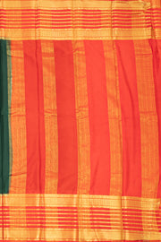 Green Mysore Semi Crepe Silk Saree 10077817