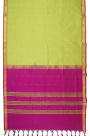 Green Kanjivaram Silk Cotton Saree 10077971