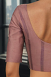 Peach Andhra Cotton Blouse 10074418