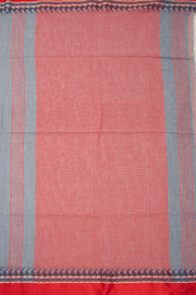 Grey Shantipur Tant Bengal Cotton Saree 10074964