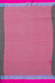 Grey Shantipur Tant Bengal Cotton Saree 10074972