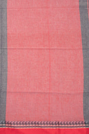 Grey Shantipur Tant Bengal Cotton Saree 10074977