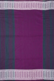 Grey Shantipur Tant Bengal Cotton Saree 10074984