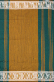 Green Shantipur Tant Bengal Cotton Saree 10074986