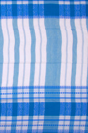 Blue Bengal Handwoven Cotton Saree 10075301