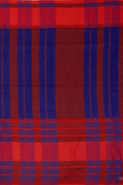 Blue Bengal Handwoven Cotton Saree 10075302