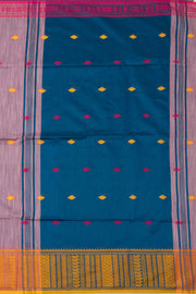 Pink Bengal Handwoven Cotton Saree 10075309