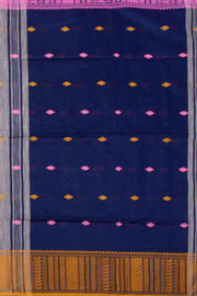 Grey Bengal Handwoven Cotton Saree 10075311