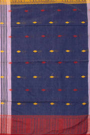 Pink Bengal Handwoven Cotton Saree 10075312