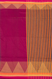 Blue Bengal Handwoven Cotton Saree 10075322