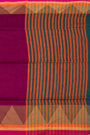 Green Bengal Handwoven Cotton Saree 10075324