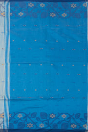 Beige Bengal Handwoven Jamdani Style Cotton Saree 10075346