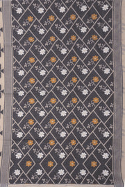 Brown Bengal Handwoven Cotton Saree 10075350