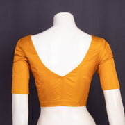 Amber Honey Yellow Kanjivaram Silk Blouse 10076646