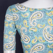 Blue Handblock Printed Cotton Blouse 10072515